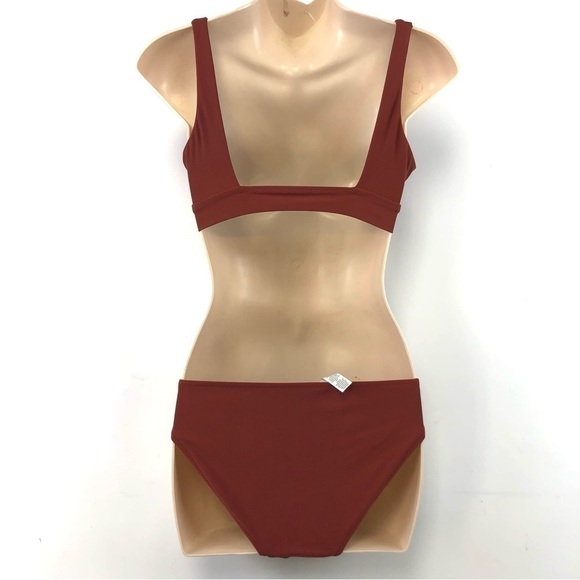 AERIE brown bikini XS/S - Picture 2 of 9